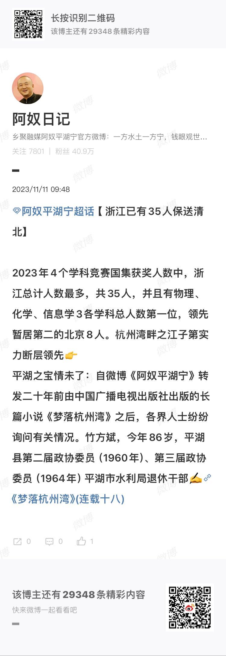 阿奴日記早新聞2023年11月12日