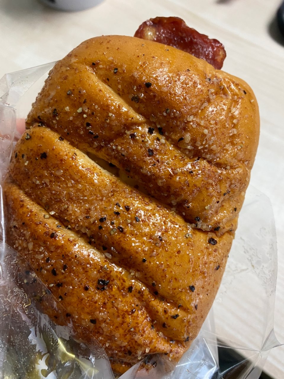 告别2020 晒相册库存# 美丽家的这款面包蛮好吃的