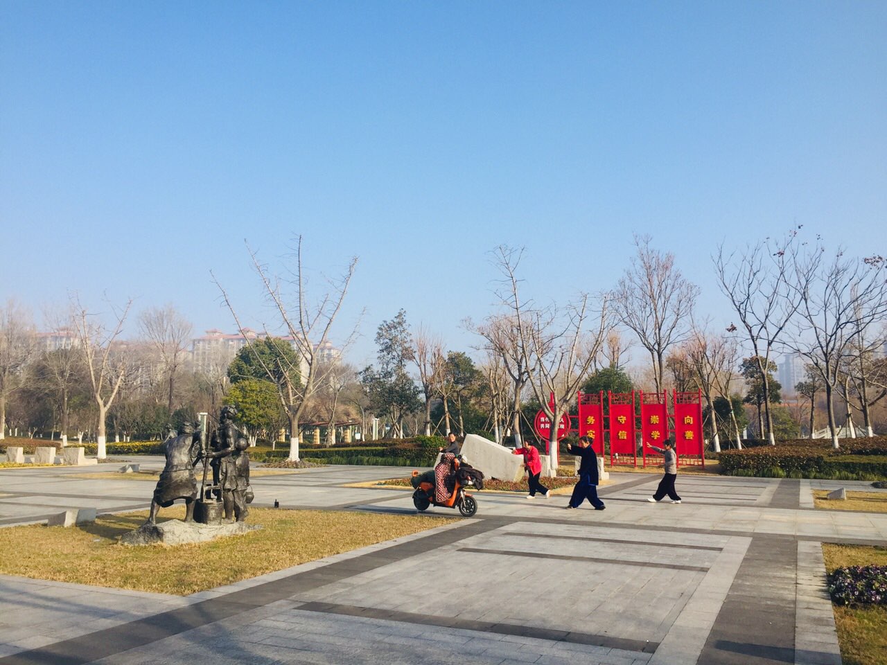 今日海盐海滨公园!